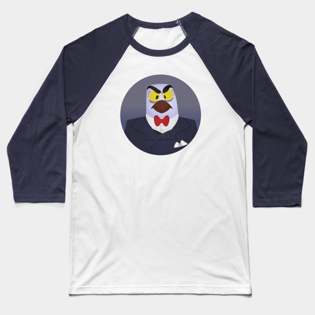 Legal Eagle - Bust Baseball T-Shirt by LegalEagleFeathers